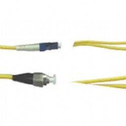 LC – ST Çift Yönlü MM Patch Cord, PVC, 3m